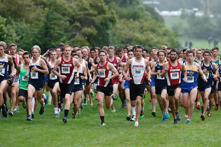 130831 USF-XC-Invite-088.JPG - August 31, 2013; San Francisco, CA, USA; The University of San Francisco cross country invitational at Golden Gate Park.